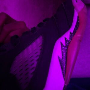 Black and white Jordan 5s size 6m